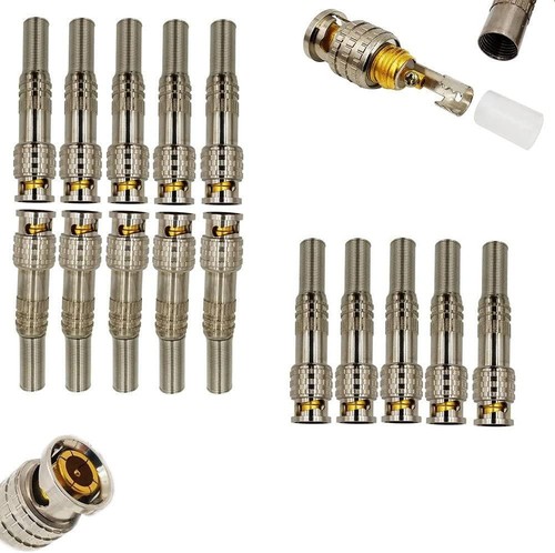 15er bnc stecker vergoldet - 15er, bnc-stecker