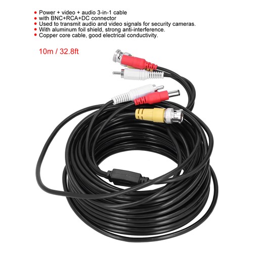 10m bnc kabel video - 10m, dc