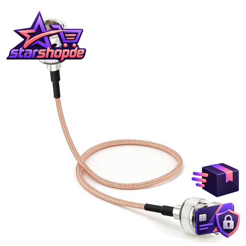 Bnc kabel 30cm stecker auf - stecker,