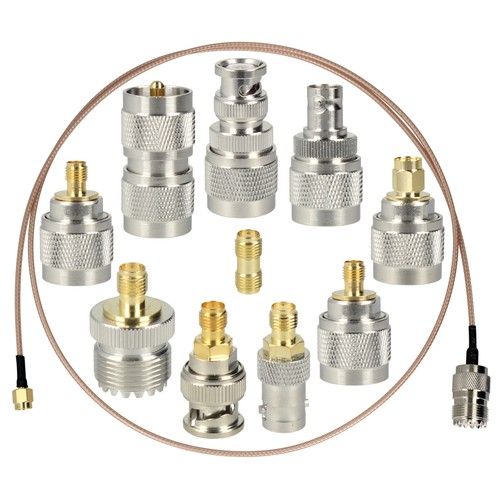 Koaxialadapter set uhf - koaxialadapter-set, bnc