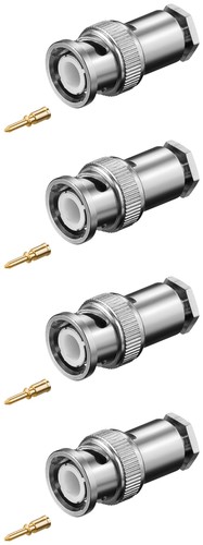 Goobay bnc stecker mit - bnc,